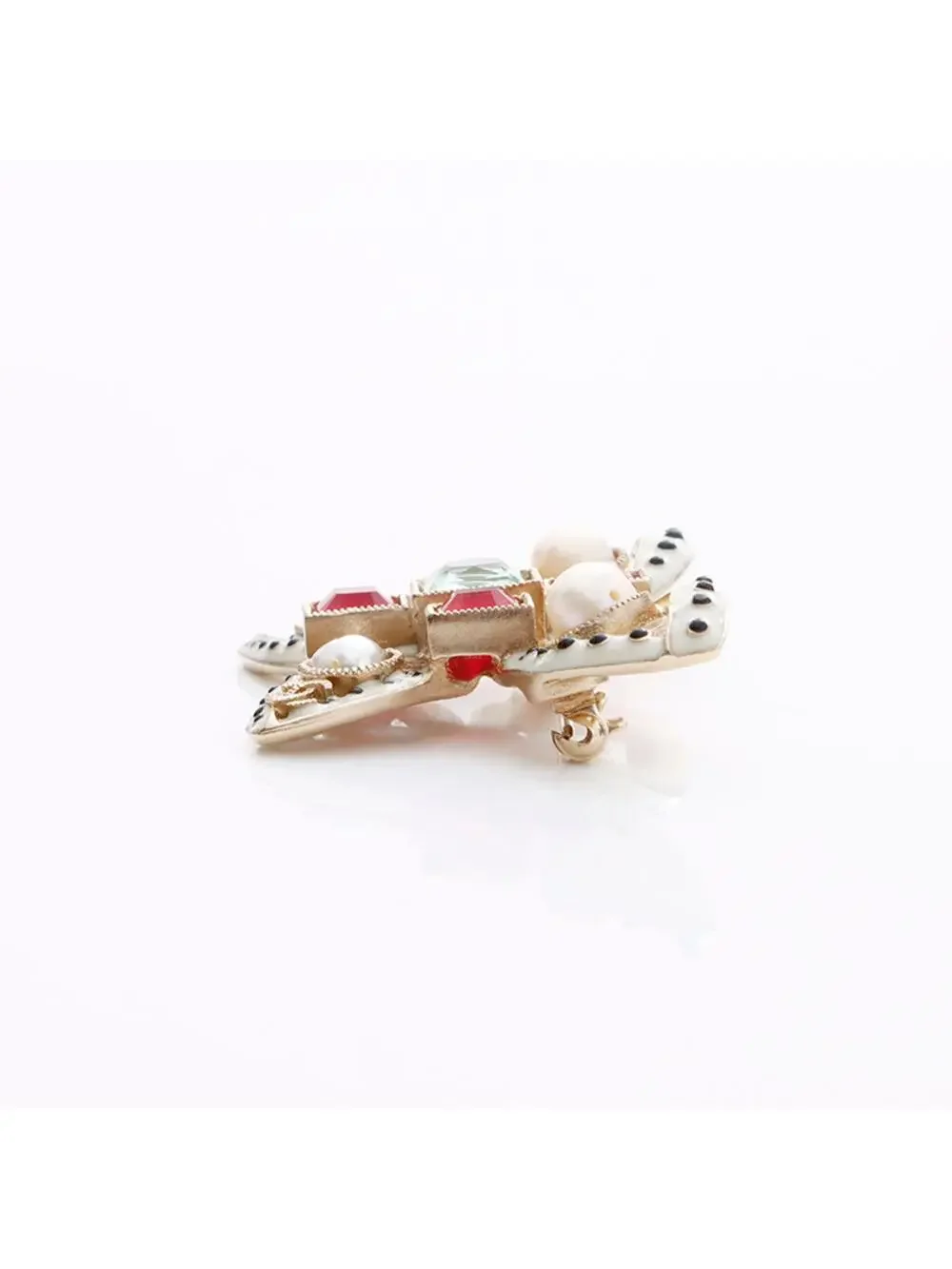 Chanel Butterfly Brooch Metal Gold And #246949C78B
